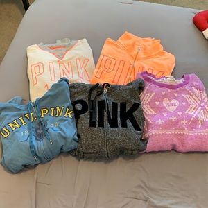 🍁PINK Hoodie Bundle